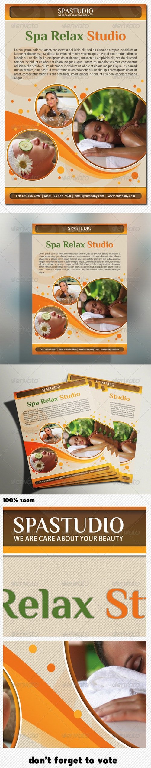 GraphicRiver - Spa Studio Flyer