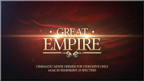 After Effects Project Videohive -  Great Empire Opener