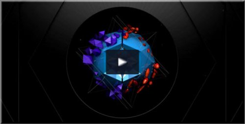 Videohive  Abstract Dark Logo Opener / Intro