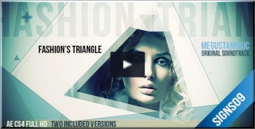 After Effects Project Videohive -  Fashion's Triangle