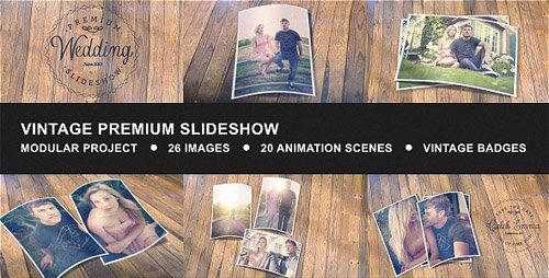 Vintage Premium Slideshow - Project for After Effects (Videohive)