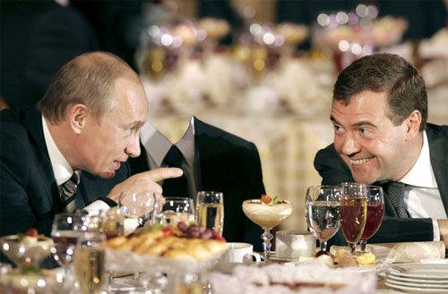 Мужской шаблон - Встреча с Путиным и Медведевым