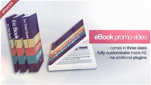 eBook Promo Project / Marketing Video - Project for After Effects (Videohive)