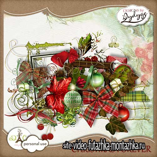 Рождественский скрап-комплект - Вечность Рождества