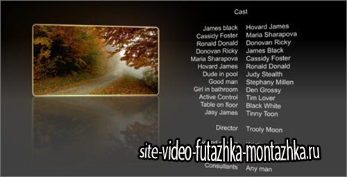 After Effect Project - Film Credits
