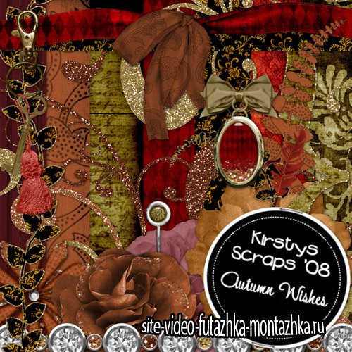 Scrap - Autumn Wishes JPG and PNG Files