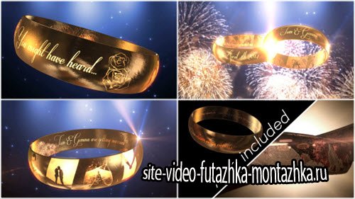 After Effect Project - Wedding Ring Invitation - E3D