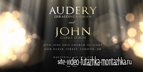Golden Wedding - Project for After Effects (Videohive)