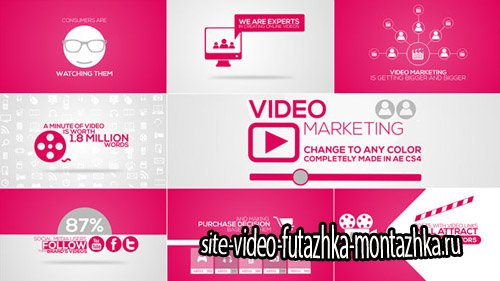 Online Video Marketing Intro - Project for After Effects (Videohive)
