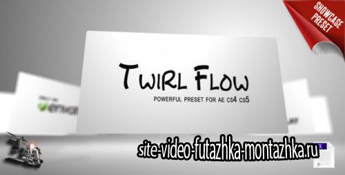 After Effect Project - Twirl Flow Preset