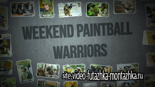 After Effect Project - Weekend Paintball Warriors