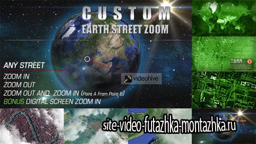 After Effect Project - Earth Street Zoom