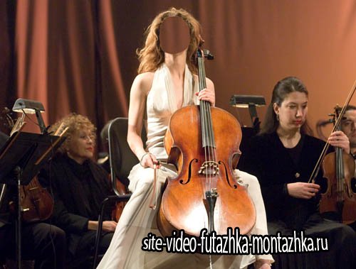 Шаблон для девушек - Игра на виолончели