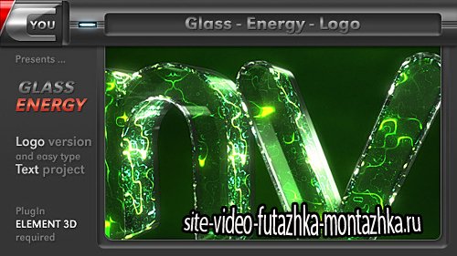 Glass Energy Logo - Project for After Effects (Videohive)