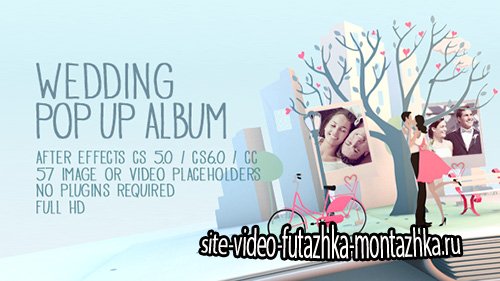 Wedding Pop Up Album - Project for After Effects (Videohive)