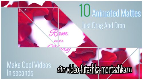 VideoHive - Animated Style Mattes Vol 1 + Camera Transition