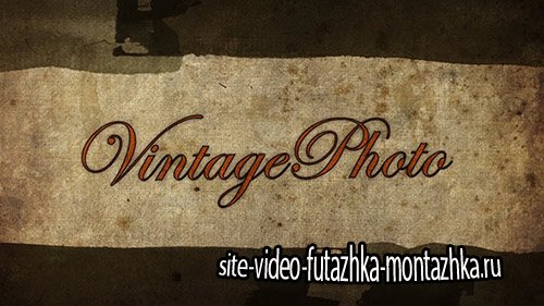 Vintage Photo - Project for After Effects