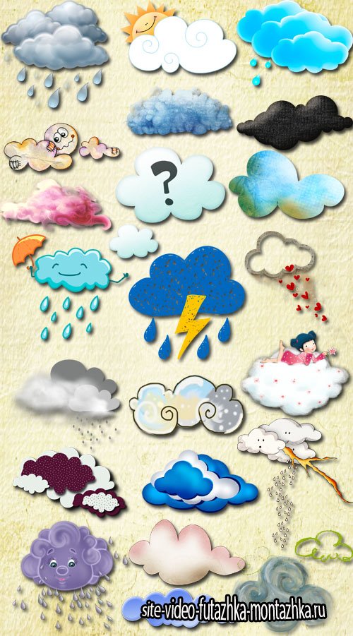 Unusual Clouds PNG Files