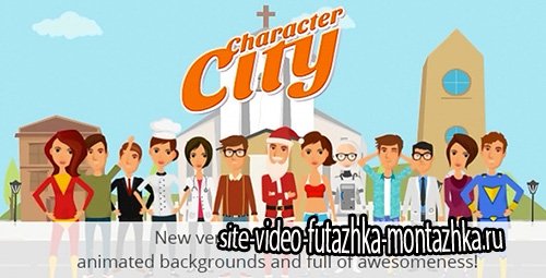 Character City V2 : Explainer/Animation Video ToolKit - Project for After Effects (Videohive)