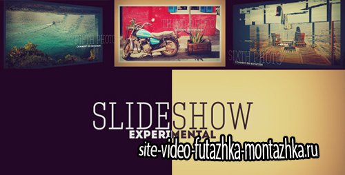 Experimental 3D Photo Slideshow - Project for After Effects (Videohive)