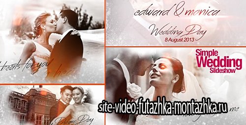 Simple Wedding Slideshow - Project for After Effects (Videohive)