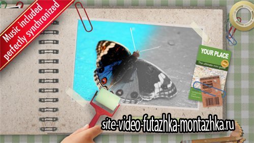 Kids Color the Photo Album - After Effects Project (Videohive)