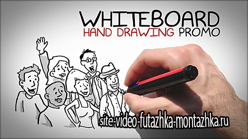 Whiteboard Hand Drawing Promo - Project for After Effects (Videohive)