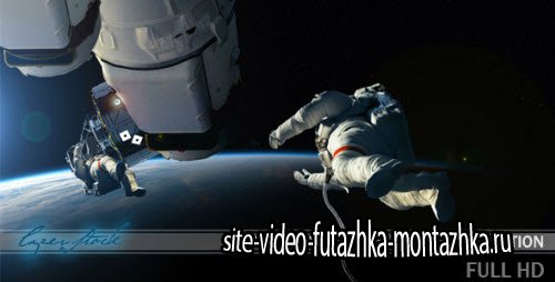 VideoHive - Astronaut Team Fixing Space Station 10291332