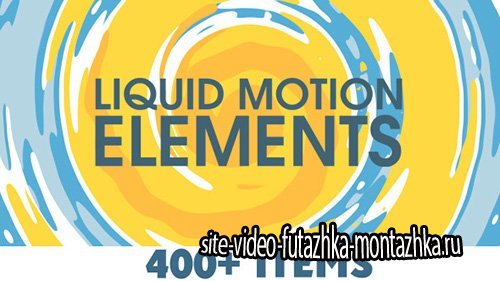 Liquid Motion Elements - Project for After Effects (Videohive)