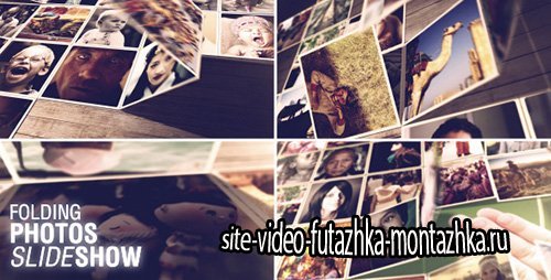Folding Photos Slideshow - Project for After Effects (Videohive)