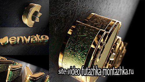 Black Gold Logo V2 - Project for After Effects (Videohive)