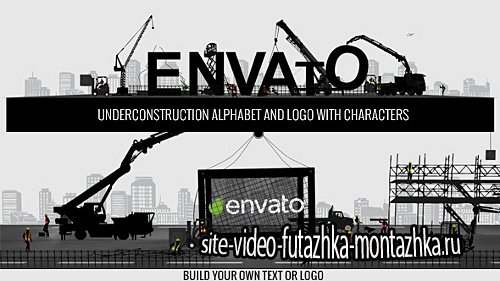 Logo Constructor-Alphabet Builder With Characters - Project for After Effects (Videohive)