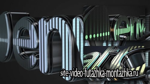 3D LED Logo Equalizer - Project for After Effects (Videohive)