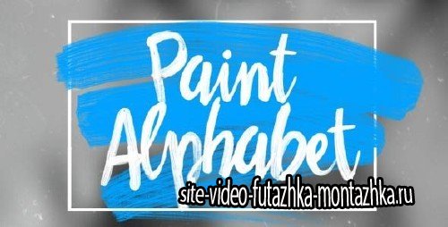 Oil Paint Alphabet - Project for After Effects (Videohive)