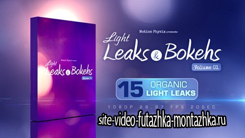 Light Leaks and Bokehs Vol 1 - Motion Graphics (Videohive)
