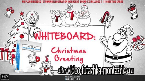 Holidays Whiteboard Greetings Pack - Project for After Effects (Videohive)