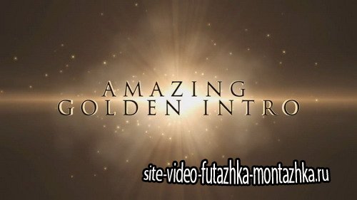 Golden Intro Template - Project for After Effects