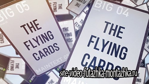 Flying cards - Project for After Effects (Videohive)