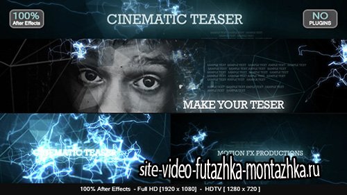 Cinematic Teaser - Project for After Effects (Videohive)