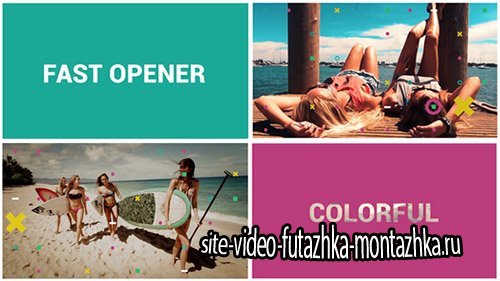 Fast Colorful Opener - Project for After Effects (Videohive)
