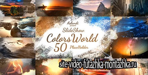 Colors World Ink Slideshow - Project for After Effects (Videohive)