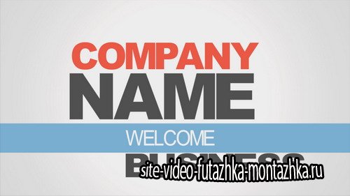 Company Intro - Project for After Effects