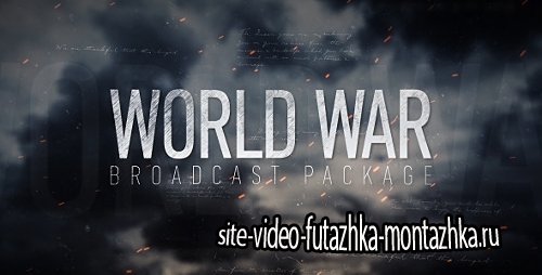 World War Broadcast Package - Project for After Effects (Videohive)