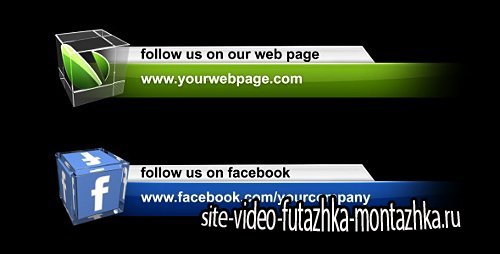 Social Media Lower Third Pack - Project for After Effects (Videohive)