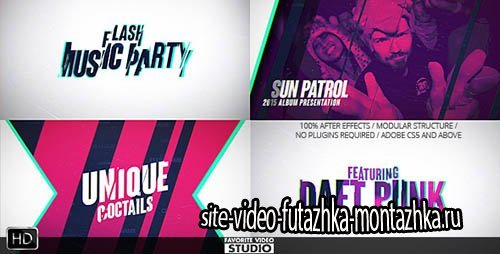 Flash Music Event - Project for After Effects (Videohive)