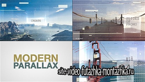 Modern Parallax Slideshow - Project for After Effects (Videohive)