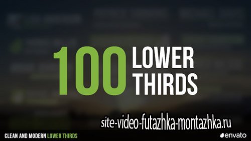 100 Lower Thirds 17408181 - Project for After Effects (Videohive)