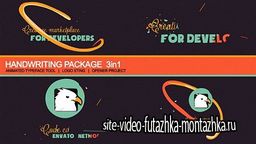 Handwriting Package: Animated Typography - Project for After Effects (Videohive)