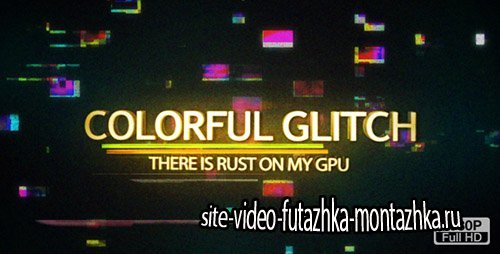 Colorful Glitch Reveal HD - Project for After Effects (Videohive)