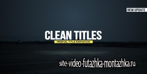 Clean Titles 15560241 - Project for After Effects (Videohive)